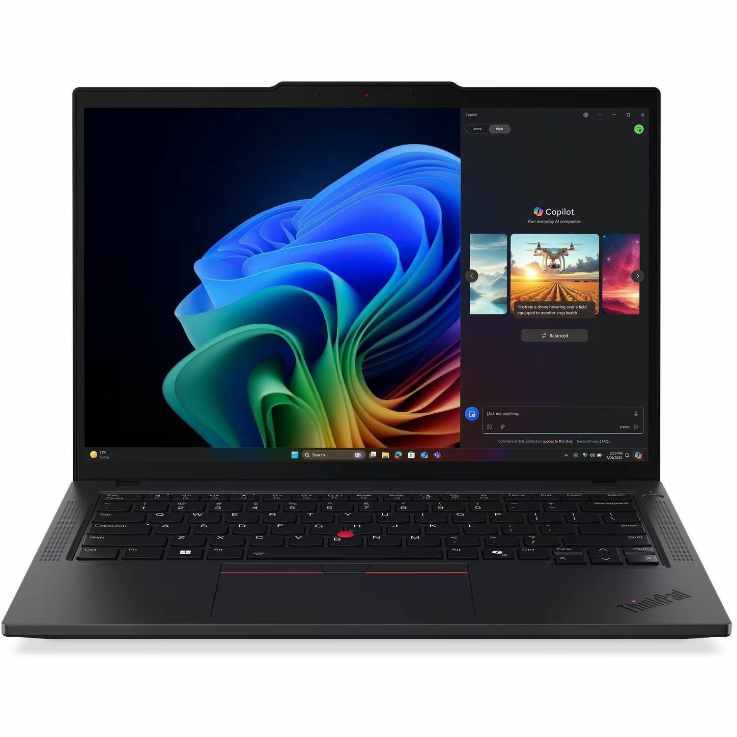Lenovo ThinkPad T14 Gen 6 21QG004KAU 14" Copilot+ PC Notebook - WUXGA - 60 Hz - Intel Core Ultra 5 228V - 32 GB - 512 GB SSD - English Keyboard - Black
