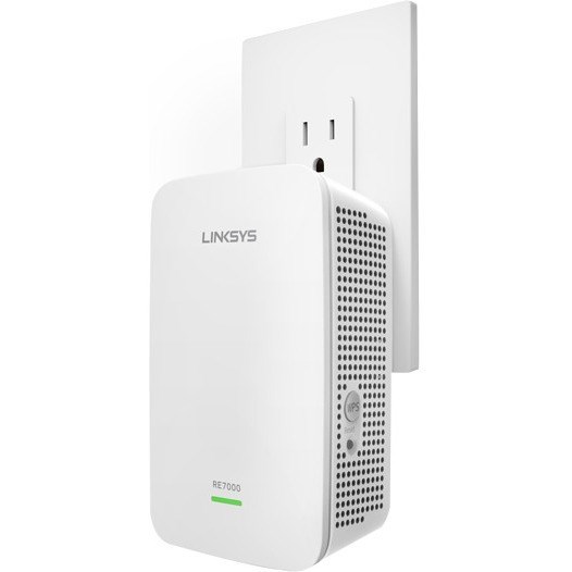 Linksys Max-Stream RE7000 IEEE 802.11ac 1.86 Gbit/s Wireless Range Extender