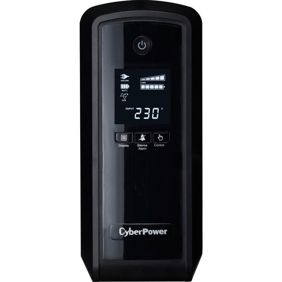 CyberPower PFC Sinewave CP550EPFCLCD Line-interactive UPS - 550 VA/330 W