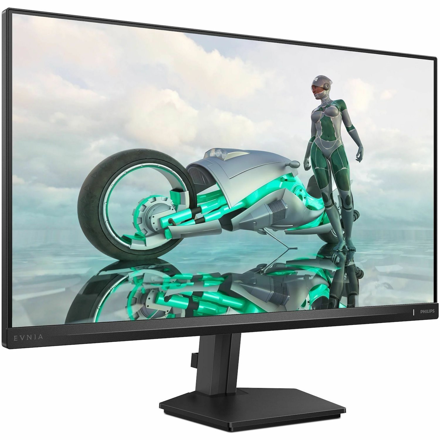 Evnia 27M2N3500PF 27" Class WQHD Gaming LED Monitor - 16:9 - Textured Charcoal, Carbon
