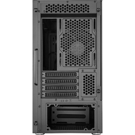 Cooler Master Silencio MCS-S400-KG5N-S00 Computer Case - Mini ITX, Micro ATX Motherboard Supported - Mini-tower - Steel, Plastic, Tempered Glass - Black