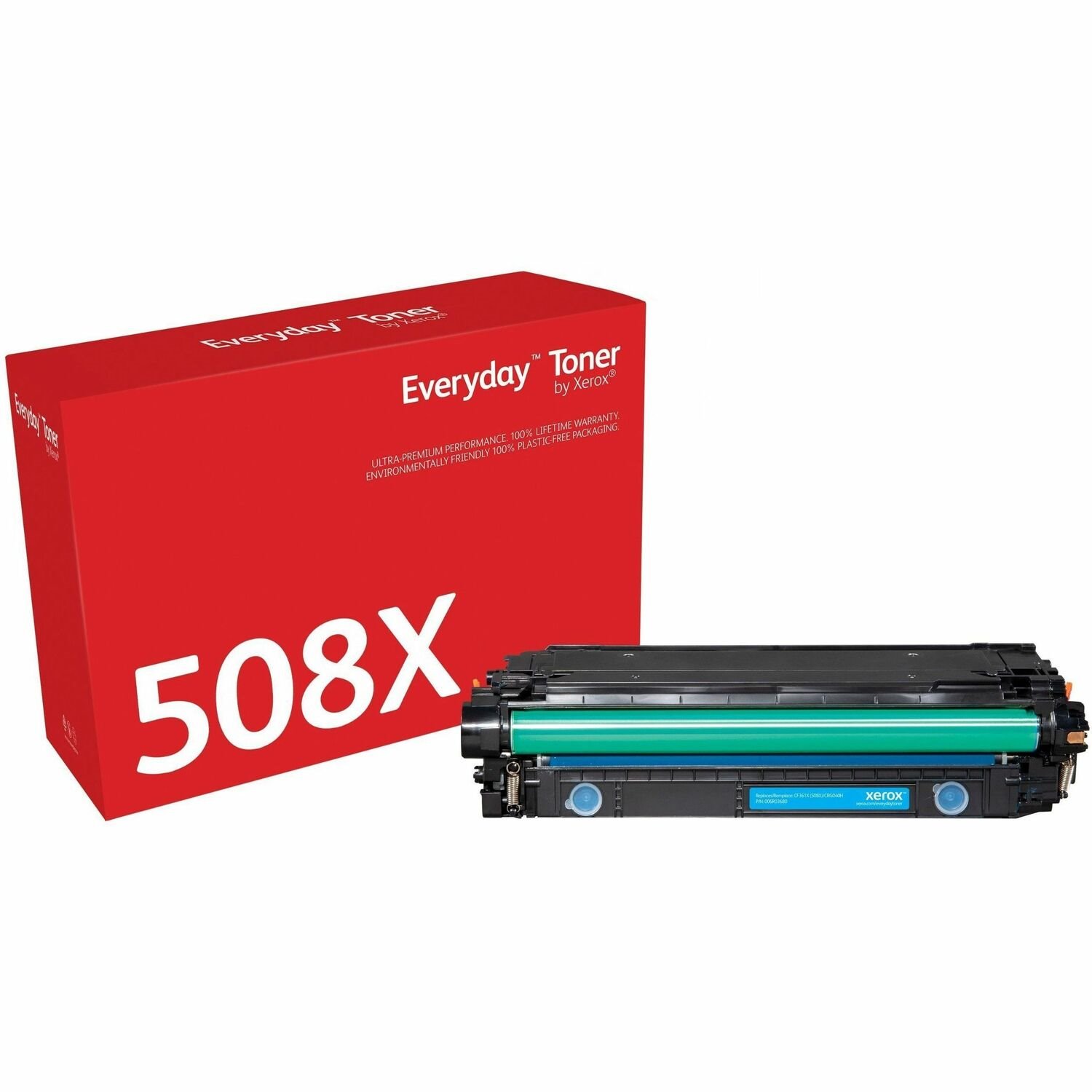 Xerox Everyday High Yield Laser Toner Cartridge 508X - Cyan - 1 / Pack