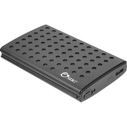 SIIG Drive Enclosure - USB 3.0 Host Interface External - Black