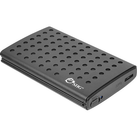 SIIG Drive Enclosure - USB 3.0 Host Interface External - Black