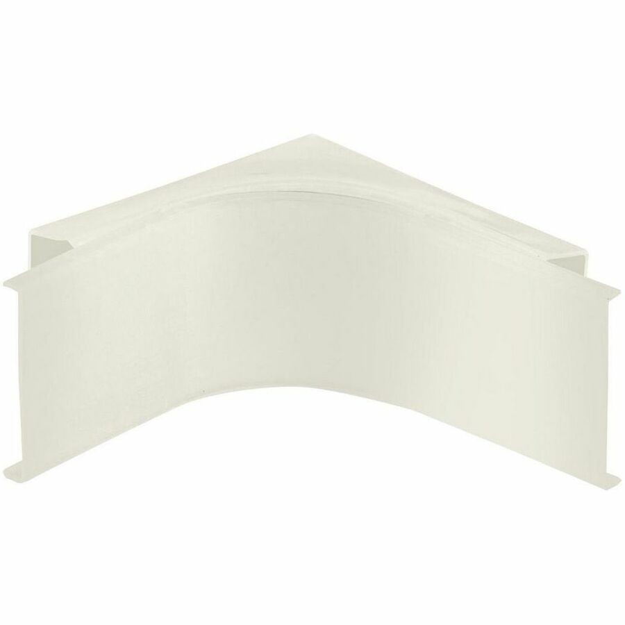 Hubbell Premise Wiring Metal Raceway, Internal Elbow, Divided, HBL2400 Series, Ivory