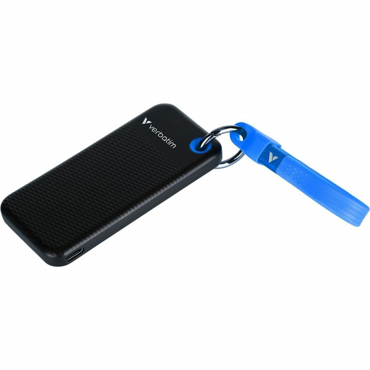 Verbatim Pocket 1 TB Portable Rugged Solid State Drive - M.2 External - Black, Blue