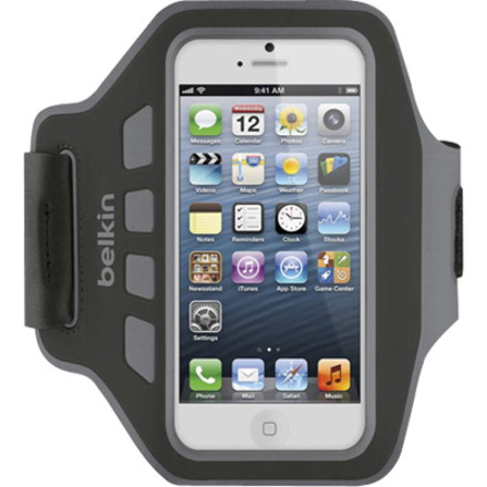 iPhone 5 Easfit Armband, Blacktop