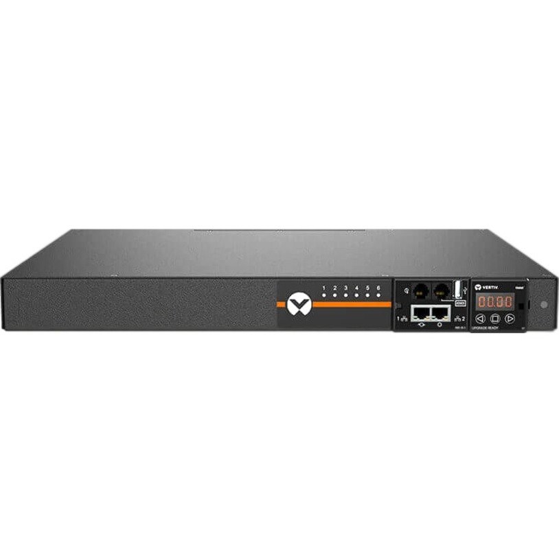 Vertiv Geist Switched Rack PDU - 1U Rack| 15A| NEMA 5-15R| 5-15P| Horizontal PDU