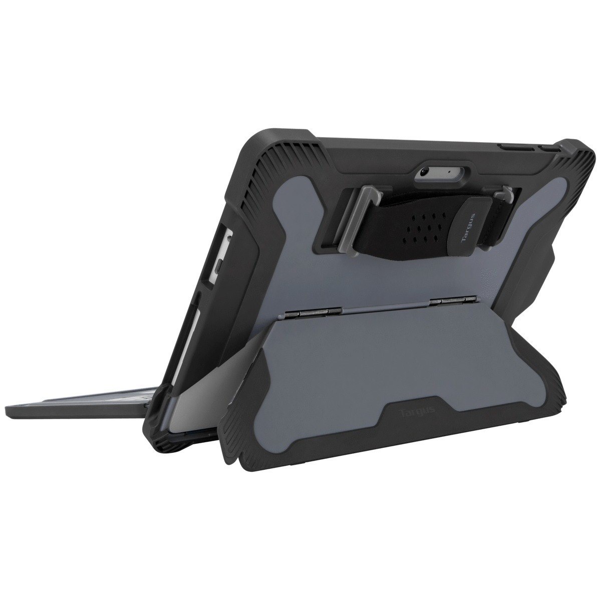 Targus SafePort THD491GL Rugged Carrying Case (Folio) for 9.7" Microsoft Surface Go, Surface Go 2, Surface Go 3 Tablet - Black