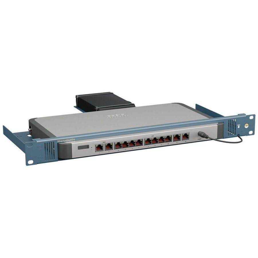 RACKMOUNT.IT 1U Monteerbaar in rek Bevestigingsset voor rek voor Rek, Stroomvoorziening, Netwerkbeveiliging/Firewall-apparatuur
