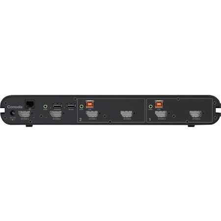 Belkin Universal 2nd Gen Secure KVM Switch, 2-Port Dual Head No CAC