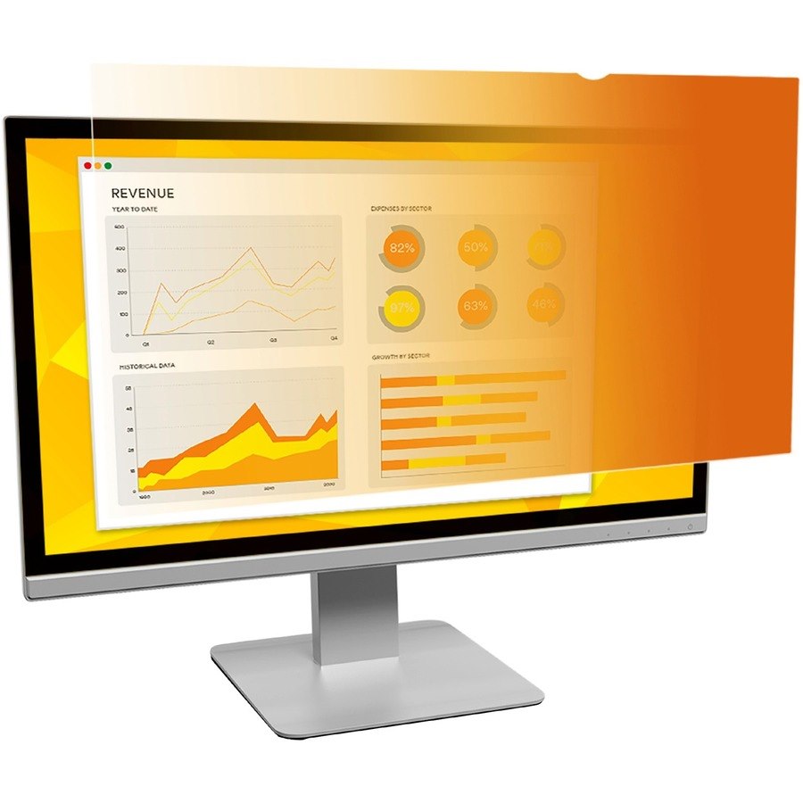 3M&trade; Gold Privacy Filter for 22" Widescreen Monitor (16:10)