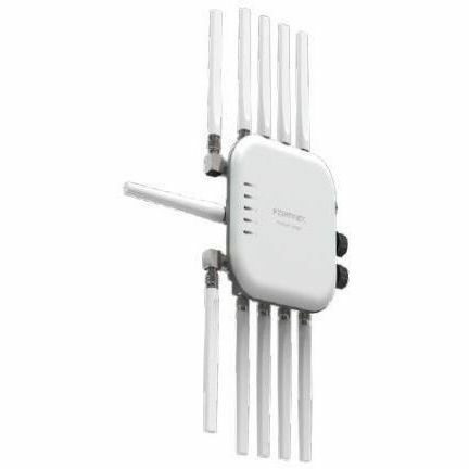 Fortinet FortiAP U432F Tri Band IEEE 802.11 a/b/d/e/g/h/i/j/k/n/r/v/w/ac/ax 9.68 Gbit/s Wireless Access Point - Indoor/Outdoor