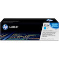 HP 125A (CB541A) Original Laser Toner Cartridge - Single Pack - Cyan - 1 Each