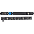 Eaton Metered Input rack PDU, 1U, L5-20P input, 1.92 kW max, 120V, 16A, 10 ft cord, Single-phase, Outlets: (12) 5-20R