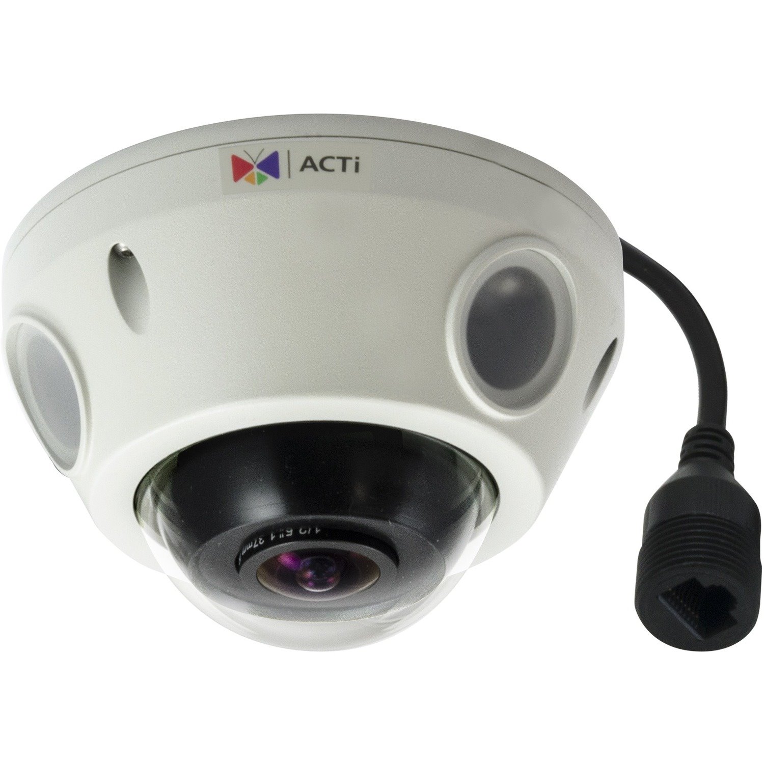 ACTi E925 5 Megapixel Outdoor HD Network Camera - Color, Monochrome - Dome