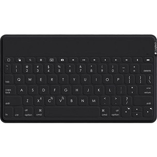Logitech Keys-To-Go Keyboard - Wireless Connectivity - French - AZERTY Layout - Black