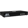 Tripp Lite by Eaton Secure KVM Switch, 4-Port, Single Head, DP to HDMI (x4), 4K, NIAP PP4.0, Audio, CAC, TAA
