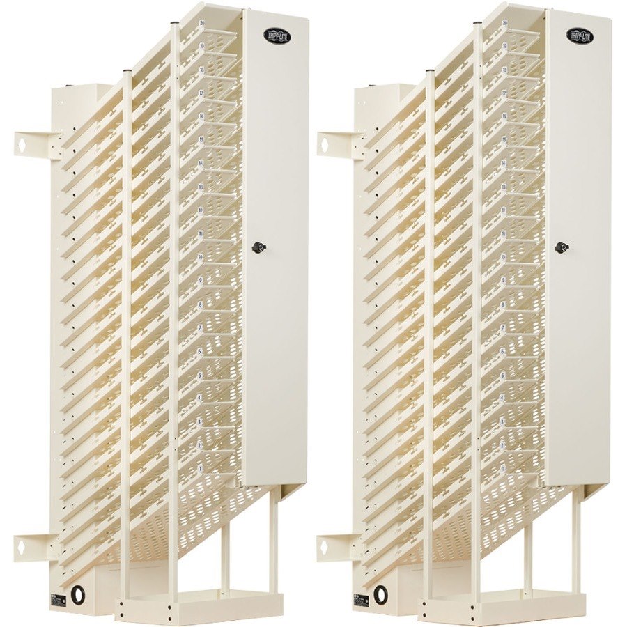 Eaton Tripp Lite Series 20-Device AC Charging Towers for Chromebooks - Open Frame, White, 2 Pack (40 Devices Total)