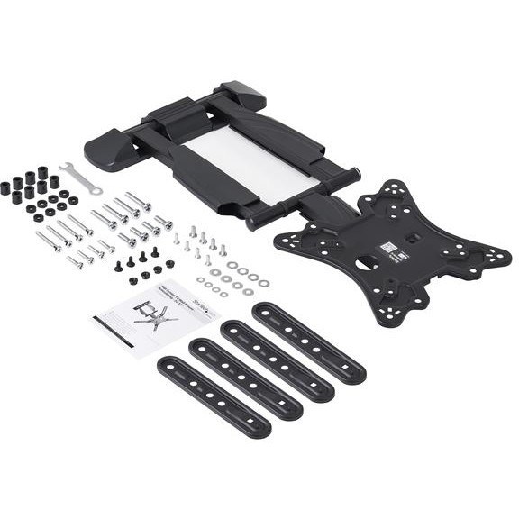 StarTech.com Full Motion TV Wall Mount for 32-55 inch VESA Display - Heavy Duty Articulating Adjustable Flat Screen TV Wall Mount Bracket