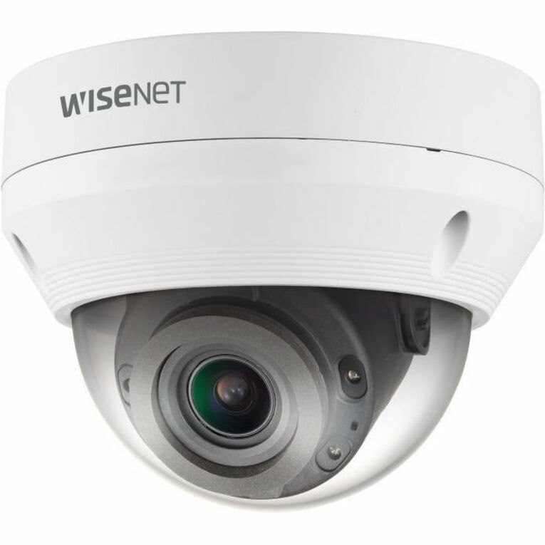 Wisenet QNV-8080R 5 Megapixel Network Camera - Color - Dome - White - TAA Compliant