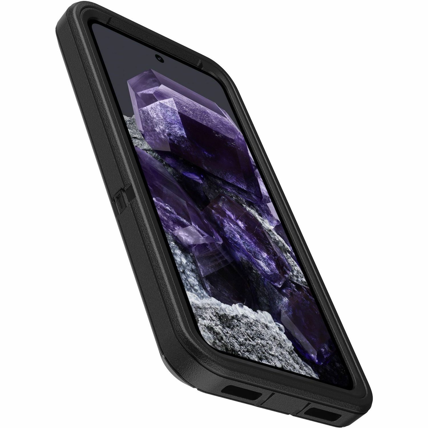 OtterBox Defender Carrying Case (Holster) Google Pixel 8 Smartphone - Black