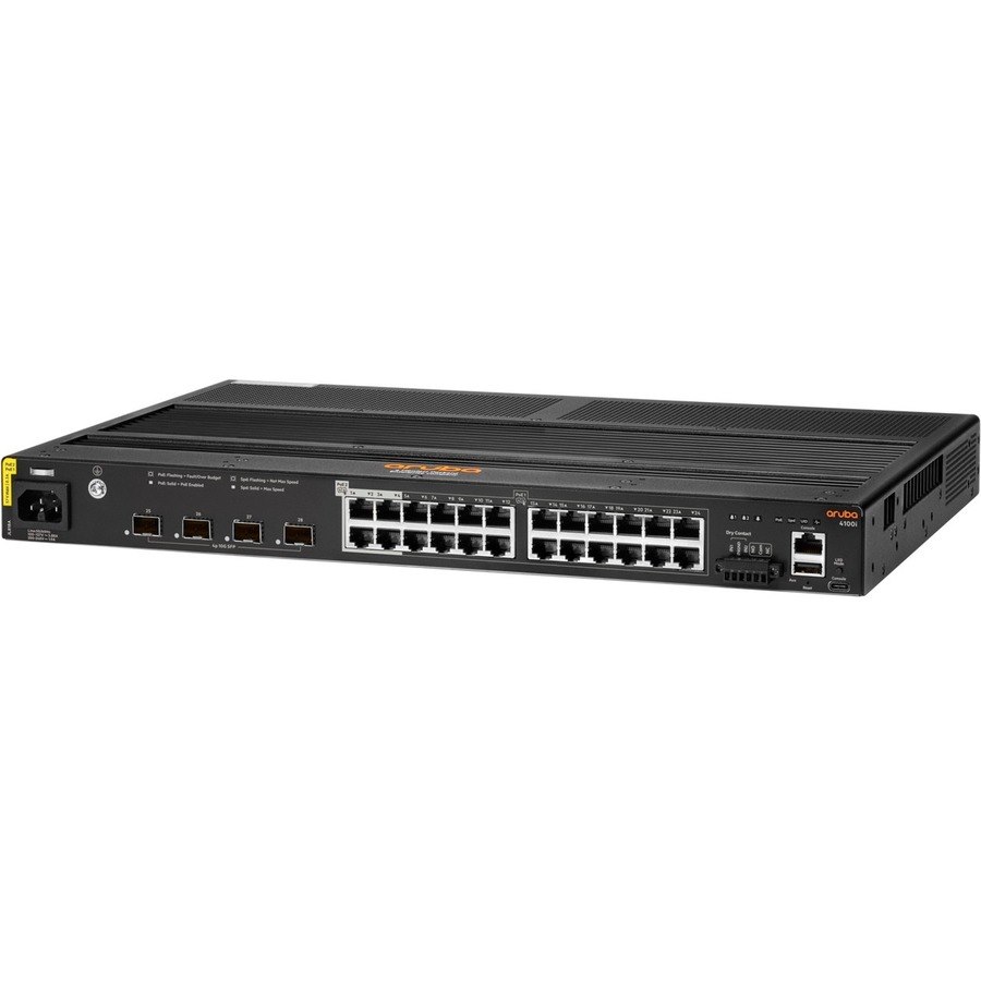 HPE CX 4100i 24 Ports Manageable Ethernet Switch - Gigabit Ethernet, 10 Gigabit Ethernet - 10/100/1000Base-T, 10GBase-X