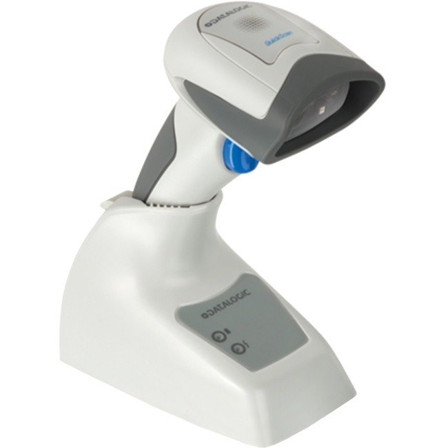 Datalogic QuickScan I QBT2400 Handheld Barcode Scanner - Wireless Connectivity - White