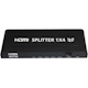 4XEM 4 Port high speed HDMI video splitter fully supporting 1080p, 3D for Blu-Ray, gaming consoles and all other HDMI compatible devices