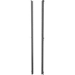 Vertiv VR 42U x 600mm Wide 19" Server Rails Square Hole Black