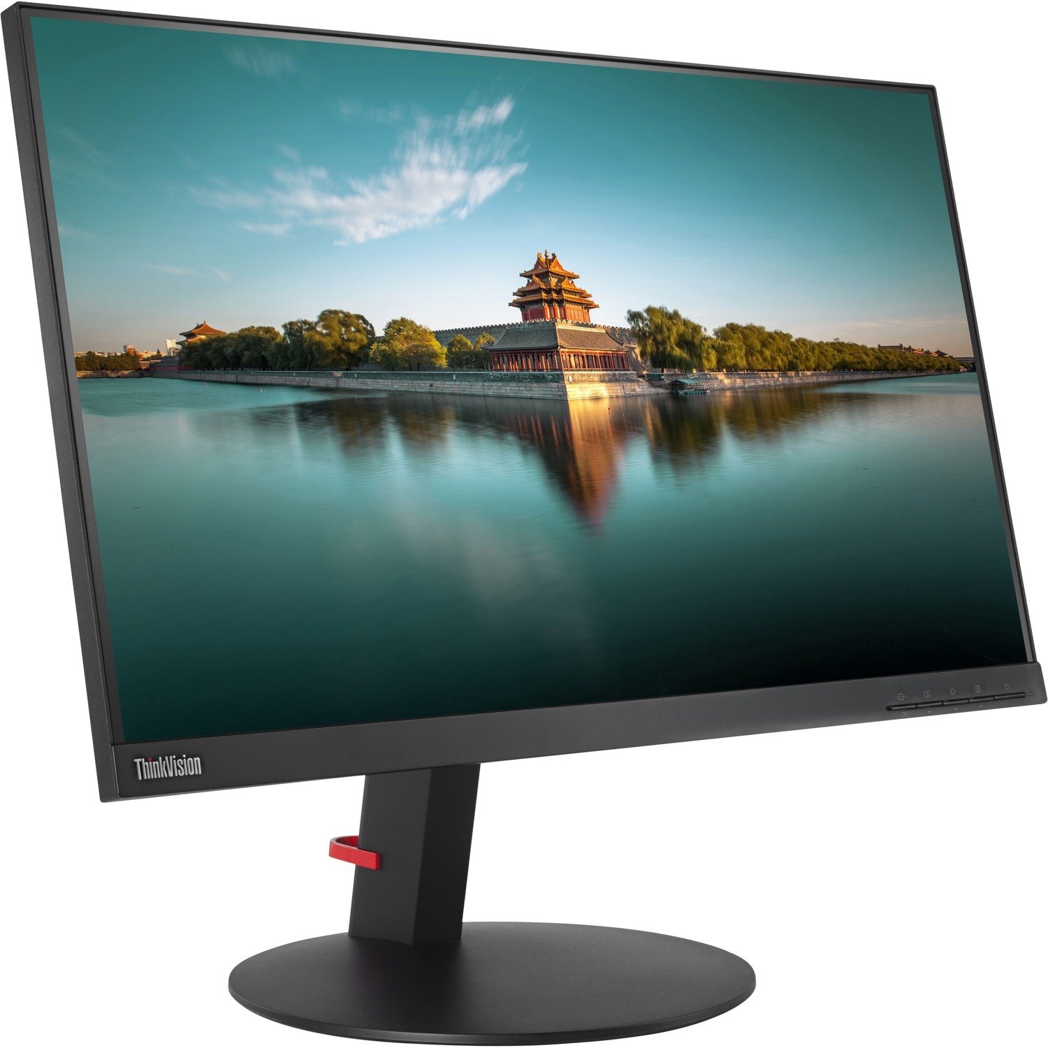 Lenovo ThinkVision T24i-19 24" Class Full HD LCD Monitor - 16:9 - Black