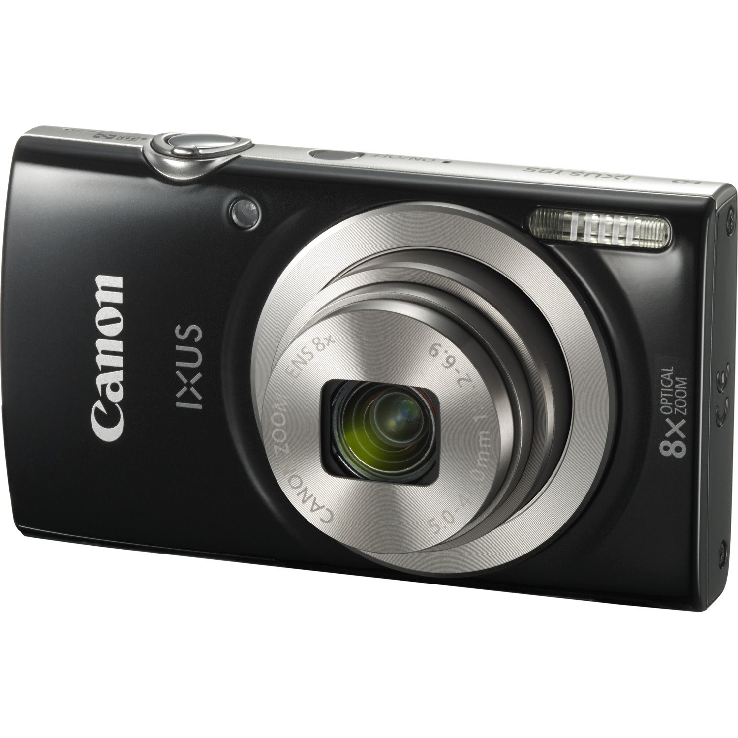Canon IXUS 185 20 Megapixel Compact Camera - Black