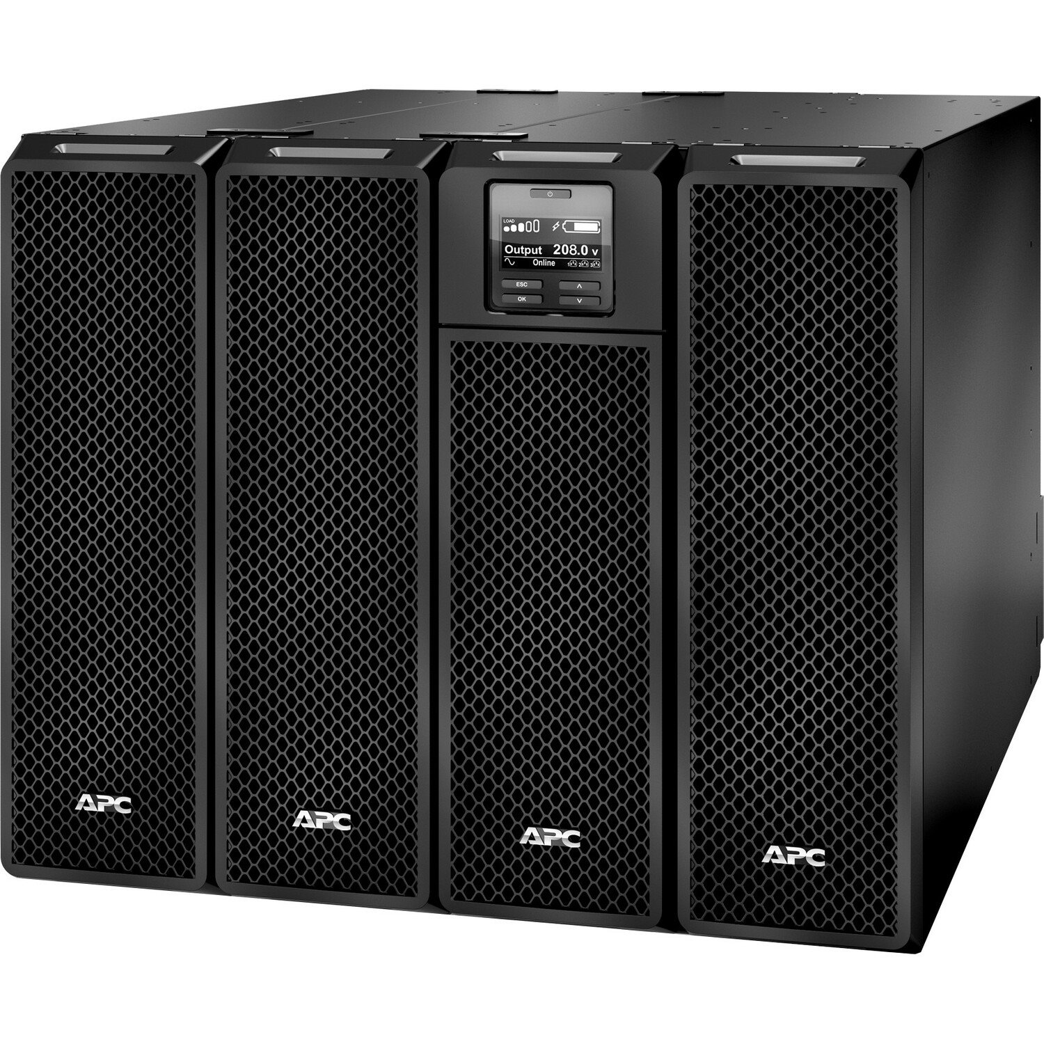 APC by Schneider Electric Smart-UPS SRT 10kVA with two 208/240V to 120V 5kVA Step-Down Transformers