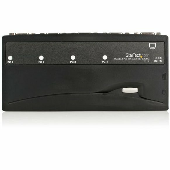 StarTech.com StarView SV411K - KVM switch - PS/2 - 4 ports - 1 local user