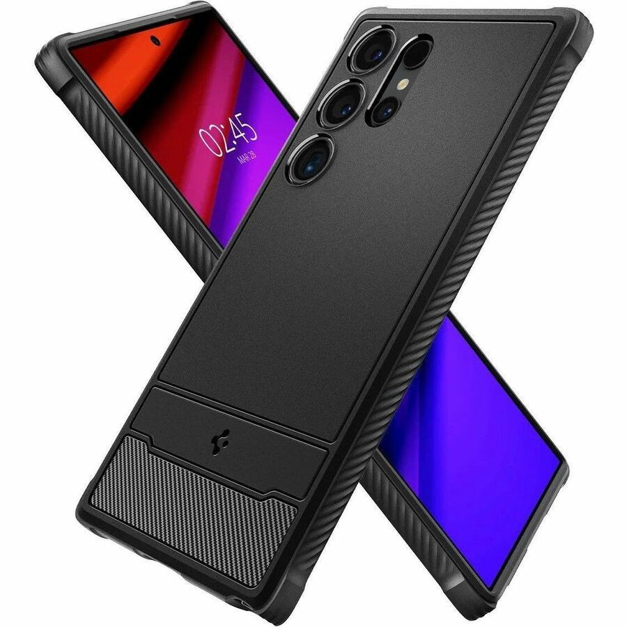Spigen Gal S24 Ultra Rugged Armor Black