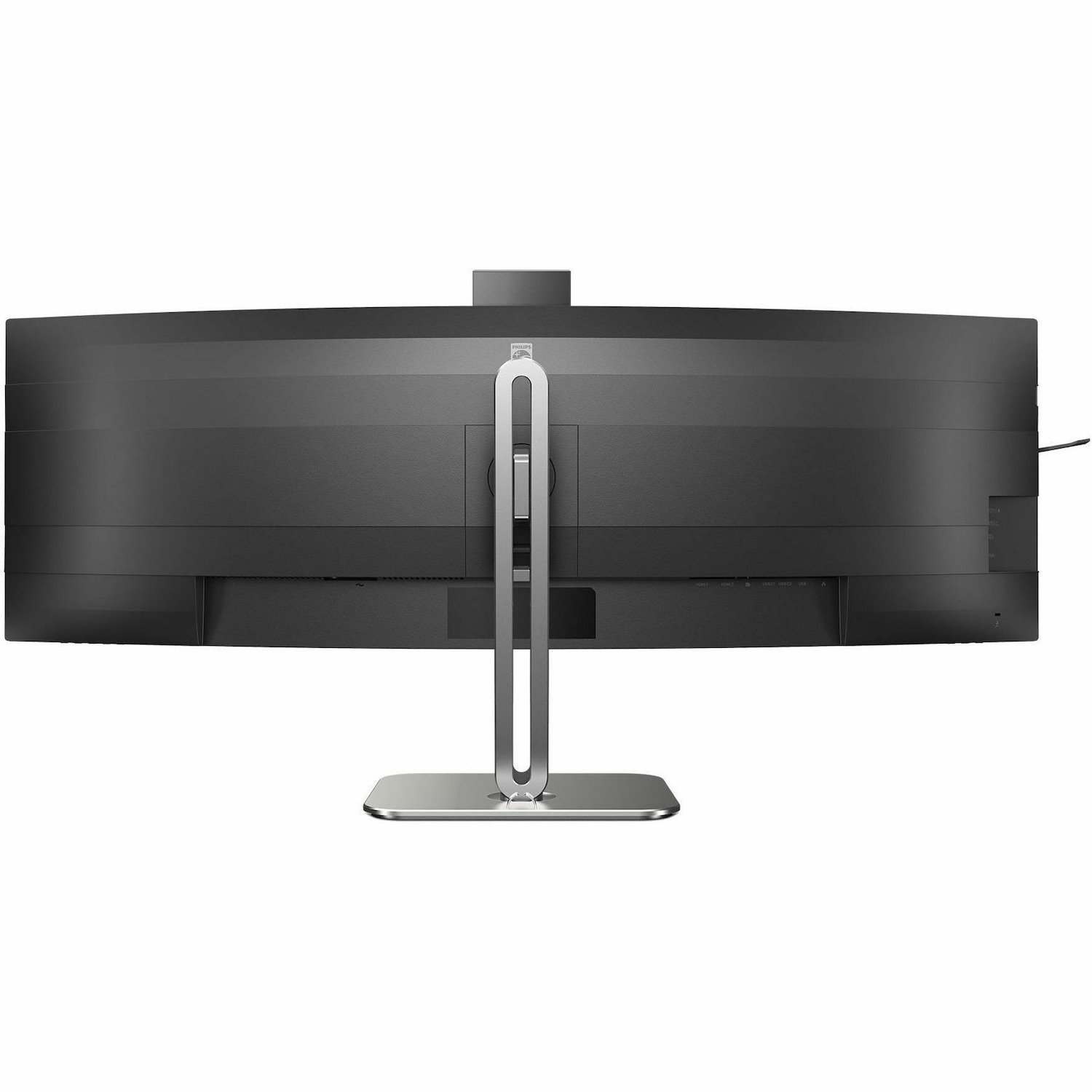 Philips 49B2U6900CH 49" Class Webcam UW-QHD Curved Screen LED Monitor - 32:9 - Textured Black