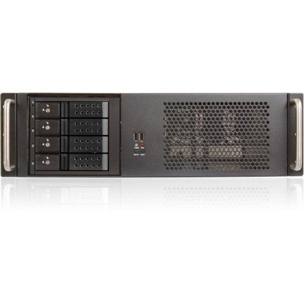 iStarUSA 3U Compact Rackmount Chassis compatible with PS2 Power Supply