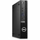 Dell OptiPlex 7000 Desktop Computer - Intel Core i7 12th Gen i7-12700T - vPro Technology - 16 GB - 256 GB SSD - Micro PC - Standard Black