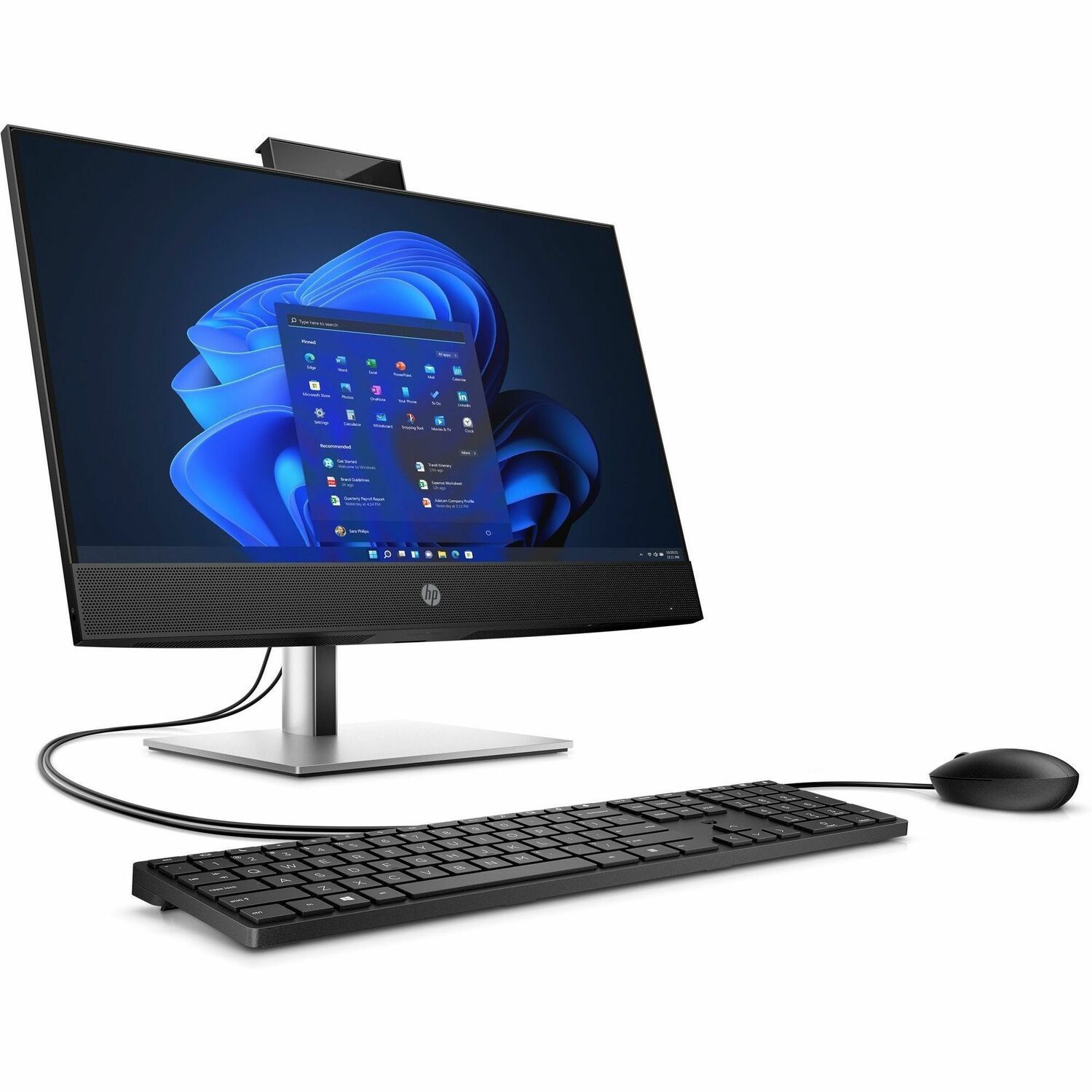 HP ProOne 440 G9 Alles-in-&eacute;&eacute;n computer - Intel Core i5 13e Gen i5-13500T - vPro-technologie - 16 GB - 512 GB SSD - 60,5 cm (23,8") Full HD Touchscreen - Desktop