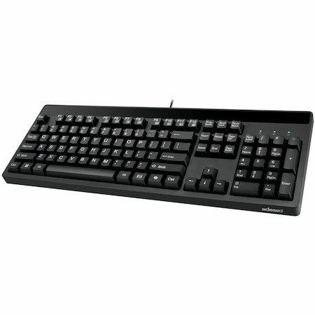 Adesso EasyTouch 130 Full Sized Wired Mechanical Keyboard With CoPilot AI Hotkey