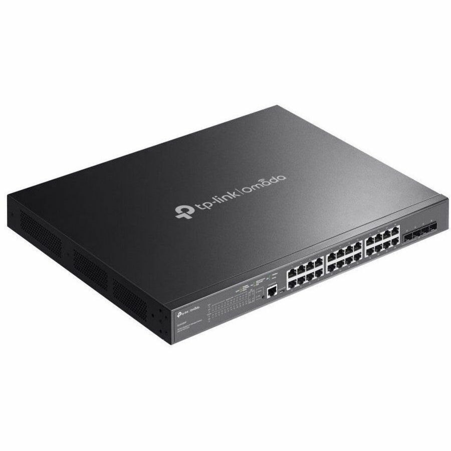 Omada 28-Port Gigabit L2+ Managed Switch with 24-Port PoE+