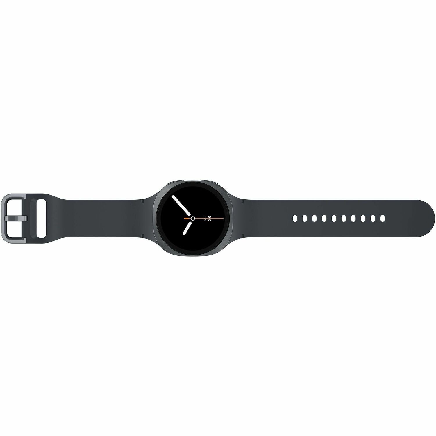 Samsung Galaxy Watch8 SM-L320 Smart Watch - 42.70 mm Case Height - 40.40 mm Case Width - Graphite Case Color - Graphite Band Color - Armor Aluminum Case Material - Wireless LAN