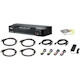 ATEN 2-Port 4K DisplayPort Dual Display Mini-Matrix Boundless KVM Switch