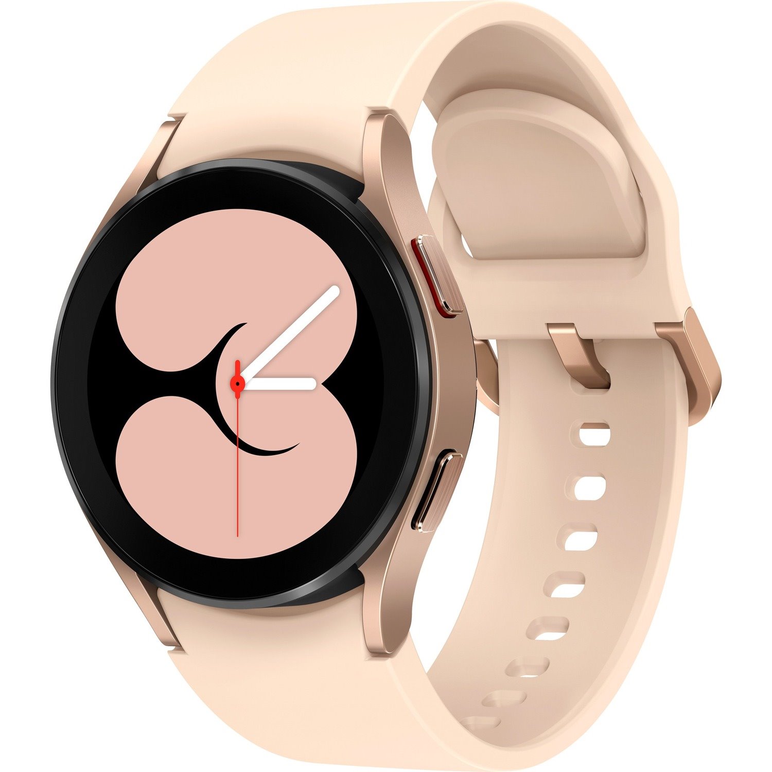Samsung Galaxy Watch4 SM-R860N Smart Watch - Pink Gold Body Color - Aluminium Case Material - Wireless LAN