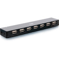 C2G 7-Port USB Hub - USB 2.0 - 5 Volts and 3 Amp Power Supply