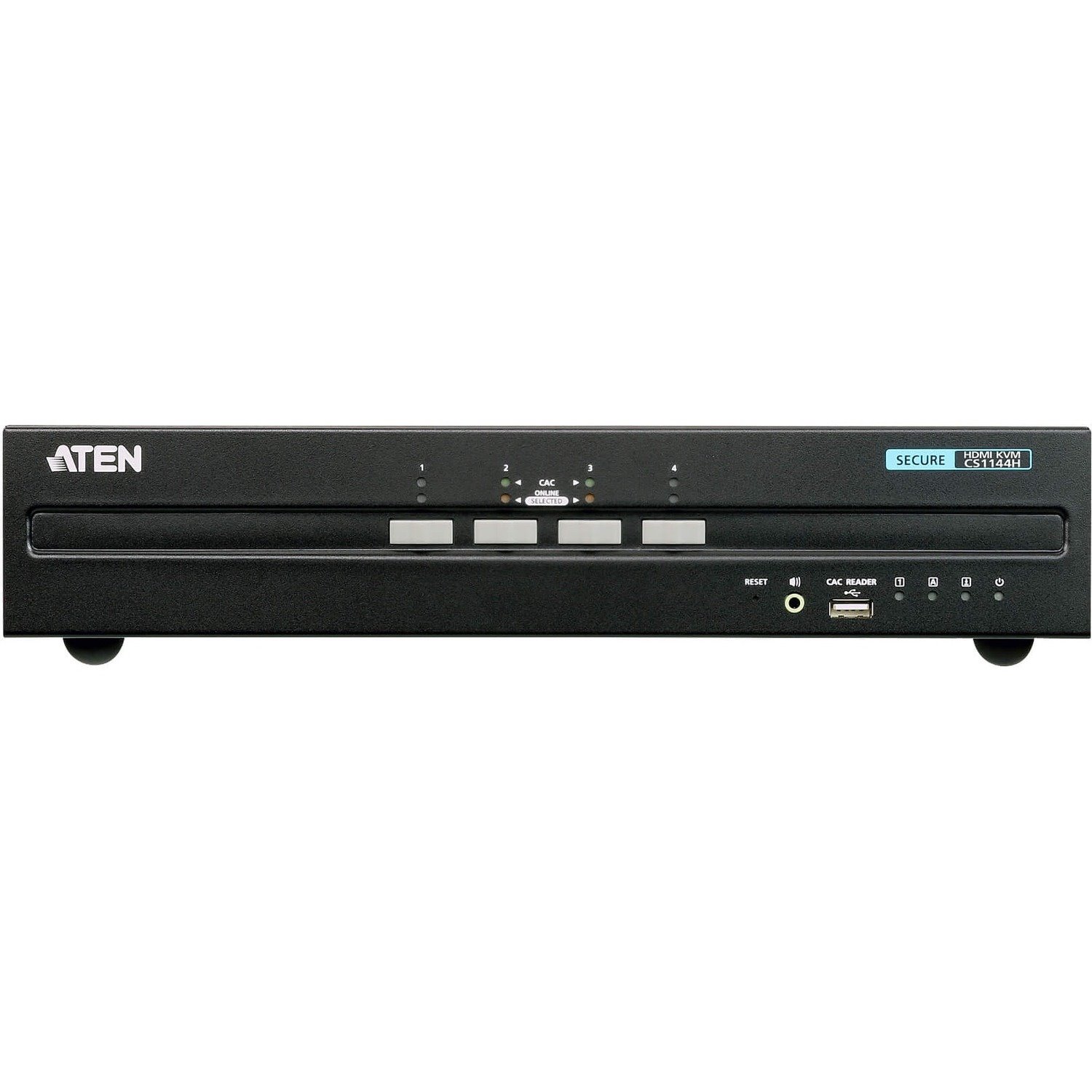 ATEN 4-Port USB HDMI Dual Display Secure KVM Switch (PSS PP v3.0 Compliant)-TAA Compliant