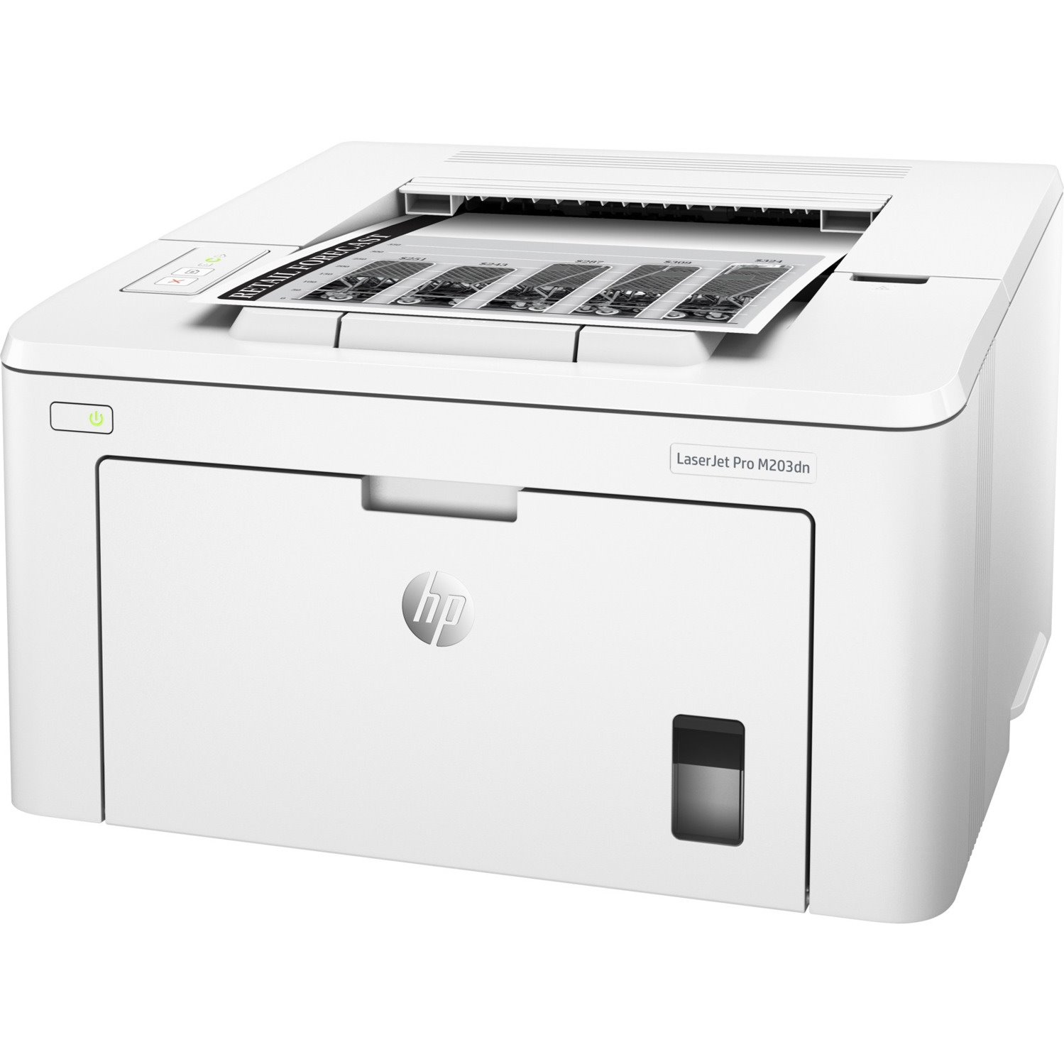 HP LaserJet Pro M203 M203dn Desktop Laser Printer - Monochrome