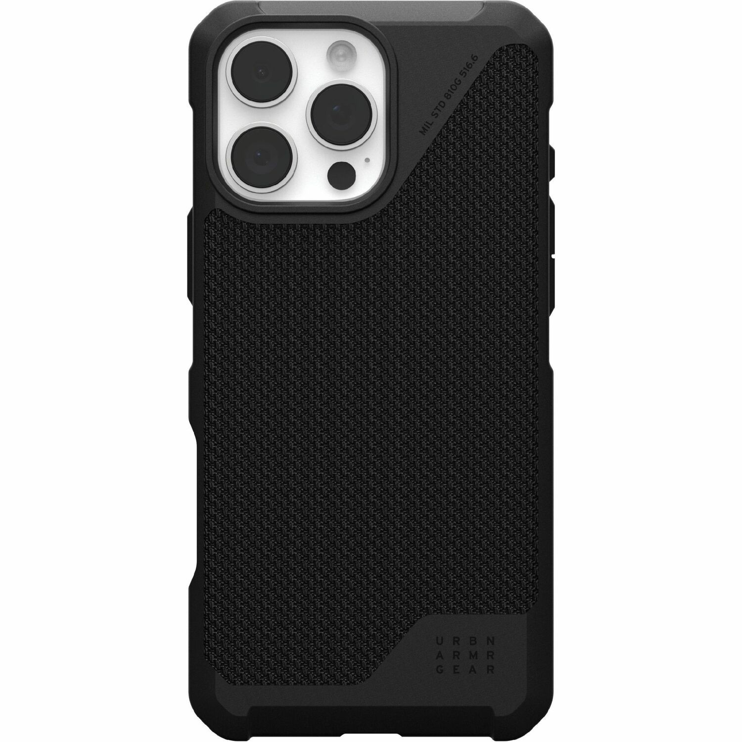 Urban Armor Gear Metropolis LT iPhone 16 Pro Max Case - Kevlar Black