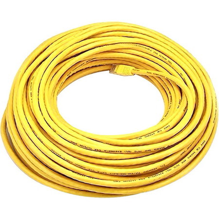 Monoprice Cat5e 24AWG UTP Ethernet Network Patch Cable, 100ft Yellow
