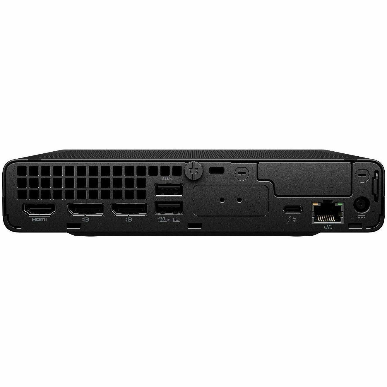HP EliteDesk 8 G1a Desktop AI Computer - AMD Ryzen AI 7 350 - 32 GB - 1 TB SSD - Mini PC - Jack Black
